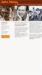 Mobile Screenshot of johnheinzlegacy.org